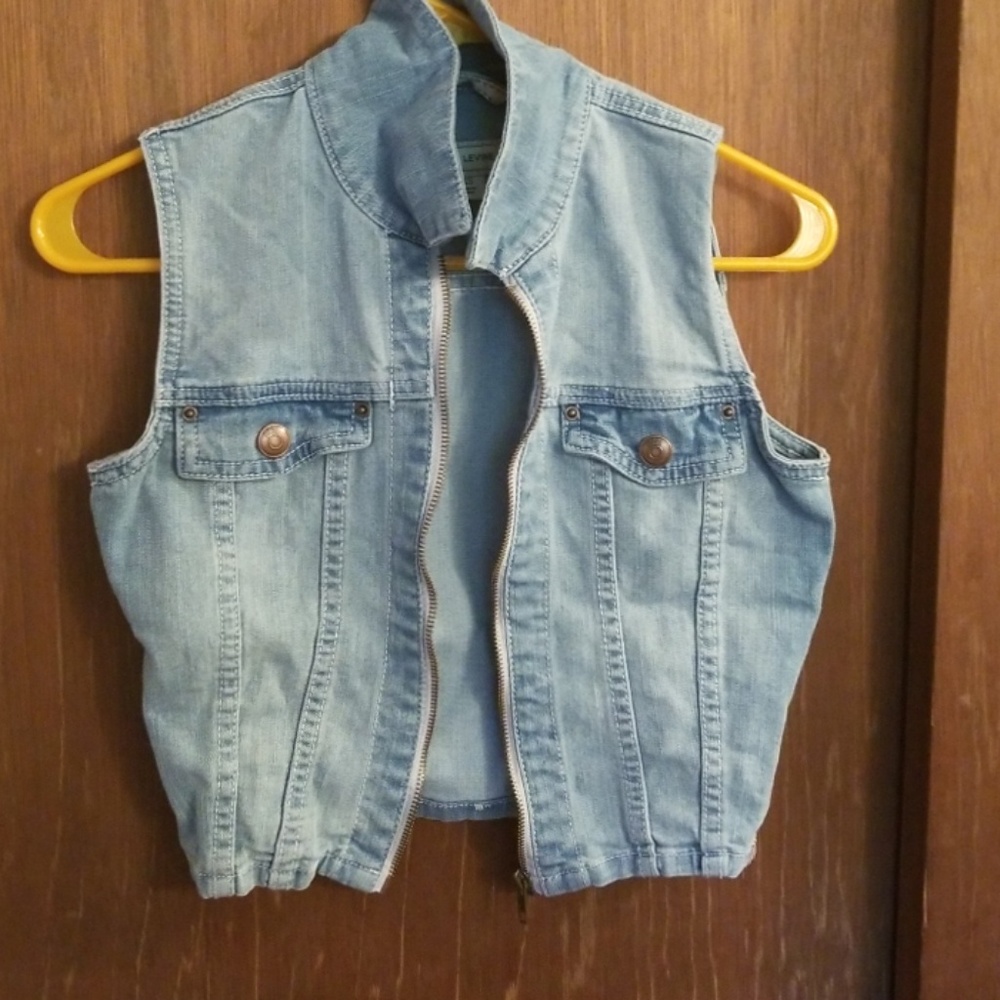 Denim vest
